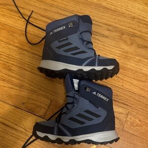 Adidas Terrex Kids' Blue Snow Boots